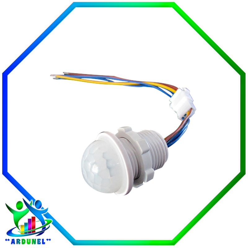 AC110-240V PIR INFRARROJO INTERRUPTOR DE SENSOR DE MOVIMIENTO CON LÍNEA TERMINAL