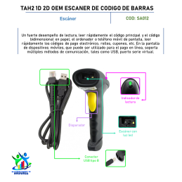 TAH2 1D 2D OEM ESCÁNER DE CÓDIGOS DE BARRAS TAH2 1D 2D OEM ESCÁNER DE CÓDIGOS DE BARRAS
