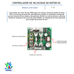 CONTROLADOR DE VELOCIDAD DE MOTOR DC 6V-90V 15A PWM