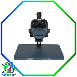 MICROSCOPIO TRINOCULAR KS-37050AD ZOOM CONTINUO 7X-50X